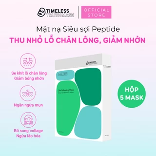 Mặt nạ Lụa Peptide se khít lỗ chân lông Timeless Truth Mask (Hộp 5 tấm x 30ml)