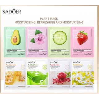 Mặt Nạ SADOER-BOTANY 4 vị Dưỡng Da Ngăn Lão Hóa, Bổ Sung Collagen, Đều Màu Da