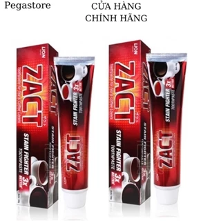 Kem đánh răng cho người hút thu﻿ốc uống cà phê ZACT LION Stain Fighter kem làm thơm miệng trắng răng 190g