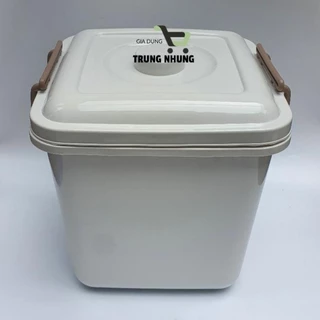 Thùng đựng gạo 10kg, hộp đựng gạo, thùng nhựa có nắp