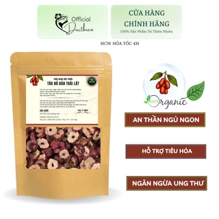 100g, 200g Táo Đỏ Khô Thái Lát Hàn Quốc - Dùng Làm Trà, Mix Trà Dưỡng Nhan, Chè Tuyết Yến Tốt Cho Sức Khỏe