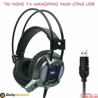 Tai nghe Wangming 9600 7.1 cổng USB dailyphukien