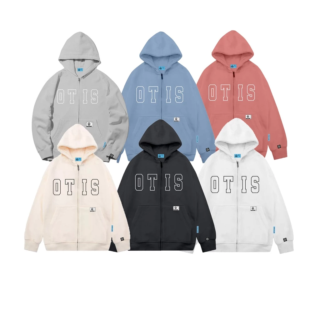 Aó khoác hoodie zip unisex local brand Otis Club - Hoodie zip kéo V1