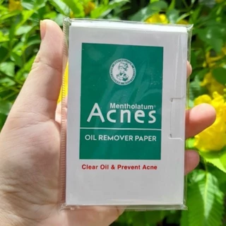 Giấy thấm dầu Acnes Oil Remover Paper -Hộp 50 tờ