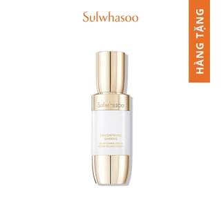 [HB Gift] TINH CHẤT DƯỠNG DA SÁNG MỊN, SĂN CHẮC TỪ NHÂN SÂM SULWHASOO CONCENTRATED GINSENG BRIGHTENING SERUM 8ML