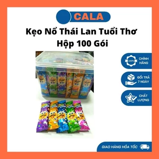 (Giá Sỉ) Kẹo Nổ Mini Thái Lan Hộp 100 Gói