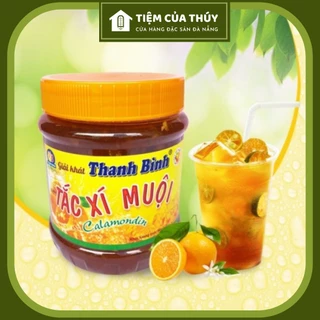 Tắc Xí Muội Thanh Bình hũ 900gr - pha trà Tắc ,trà chanh - uống tăng sức đề kháng giảm viêm họng