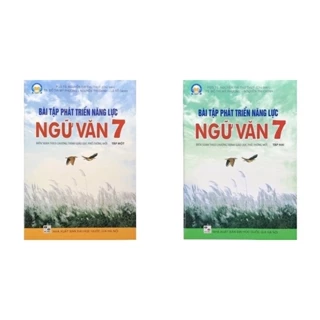 Sách – (Combo 2 tập) Bài Tập Phát triển Năng Lực Ngữ Văn 7 (Bám sát SGK Kết Nối Tri Thức)