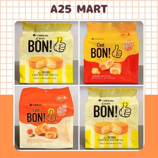 Bánh Ăn Sáng C'est Bon Sợi Thịt Gà Orion Gói 101.5g (5 Bánh x 20,3g)