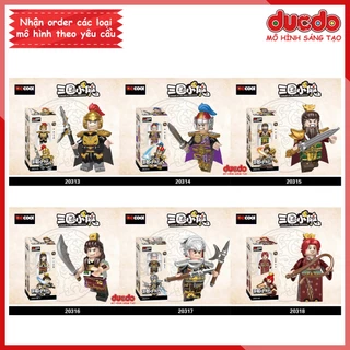 [Có sẵn] DCOOL 2030C Minifigures các nhân vật tướng TAM QUỐC tuyệt đẹp - Đồ chơi Lắp ghép Xếp hình Mô hình Mini