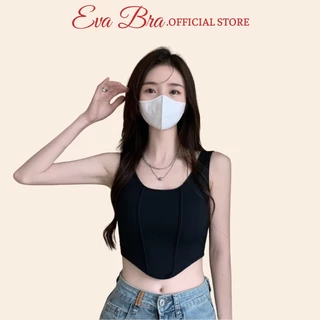 Áo Bra Evabra Thun Mềm Dáng Lững Sẵn Đệm Ngực Không Gọng Mềm Mại - 236