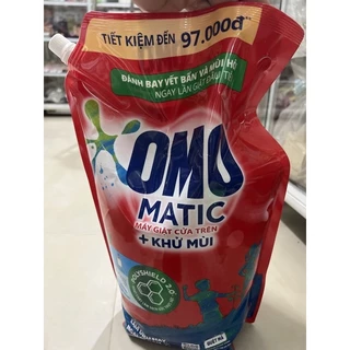 NƯỚC GIẶT OMO MATIC CỬA TRÊN 3,9KG ĐÁNH BAY VẾT BẨN VÀ MÙI HÔI NGAY LẦN GIẶT ĐẦU TIÊN