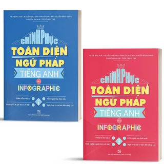 Sách - Combo Chinh phục toàn diện Ngữ pháp tiếng Anh bằng Infographic