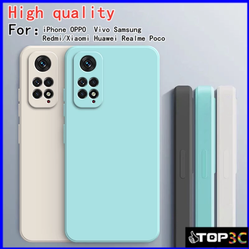 ốp lưng redmi note 11 Ốp Điện Thoại Màu Trơn Cho redmi note 11s / 11 Pro / 10S / 10 / 10 Pro / 9 / 9S / 9 Pro redmi note 8 yt