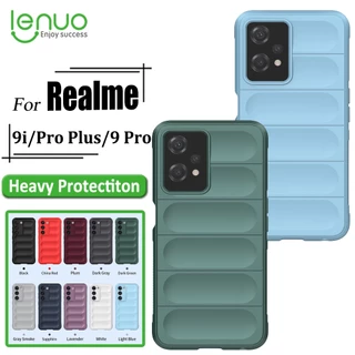 Ốp điện thoại LENUO silicone dẻo màu trơn chống sốc thích hợp cho REALME 9 PRO PLUS 9I A36 A76 4G