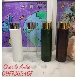 Chai pet lọ nhựa đựng nước tẩy trang, toner ,..CHAI BƯỞI 100ml, 150ml