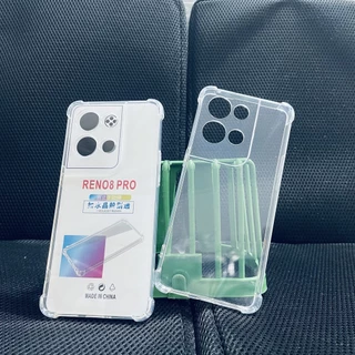 Ốp lưng chống sốc OPPO Reno 8 pro dẻo trong suốt cao cấp bo 4 góc chống va đập bảo vệ camera