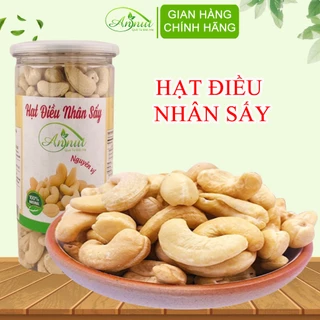 Hạt điều sấy nguyên vị không muối - hạt điều sạch vỏ lụa - LOẠI NGON thơm ngọt béo giòn by ANNUT