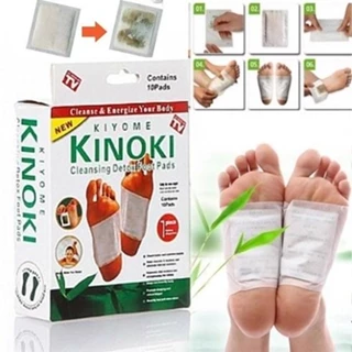 Combo 50 Miếng dán chân giải độc Kinoki chăm sóc sức khỏe bàn chân, tiện lợi, nhanh chóng, giúp cải thiện chất lượng gi