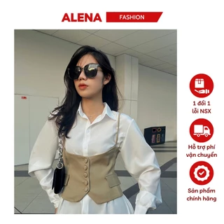 Áo gile nữ ALENA Fashion áo gile hai dây phong cách Hàn Quốc trẻ trung