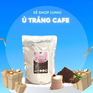 (COMBO SỈ  1KG Ủ CAFE)  Ủ Trắng Cafe, Bột Tắm Trắng Cafe Thảo Dược, Trắng da, tẩy da chết, mờ thâm nám sạm da, Giảm sần