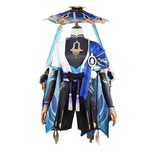 HOLOUN Genshin Impact Cosplay Dụng Cụ Đan Len Chuyên Dụng Chất Lượng Cao Balladeer Scaramouche Wanderer Costumes