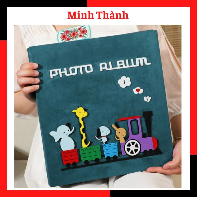 Album đựng ảnh 10x15 đựng được 600 ảnh bìa dạ siêu to khổng lồ