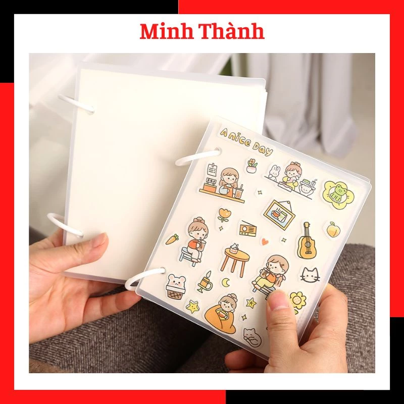 Album đựng ảnh 6x9, 7x10 đựng được 100 tấm bìa nhựa trong tại Tiệm ảnh Minh Thành