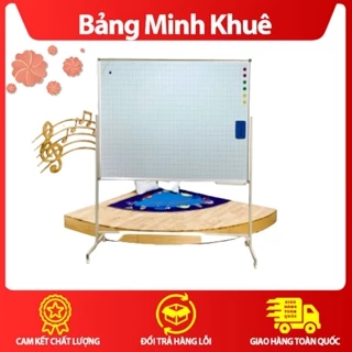 BẢNG TỪ TRẮNG DI ĐỘNG  KT 80x 120 , 90 X 120 , 100 X 120cm  [TẶNG BÚT LÔNG + BÔNG LAU +NAM CHÂM ]