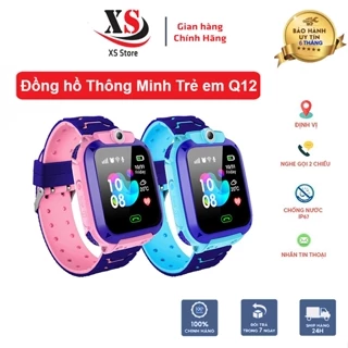 Đồng Hồ Thông Minh Trẻ Em XS Store Q12, Lắp Sim - Nghe Gọi, Chống Nước IP67