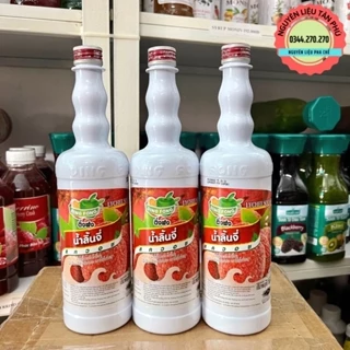 Siro Ding fong Thái Lan hương Vải - Chai 700ml