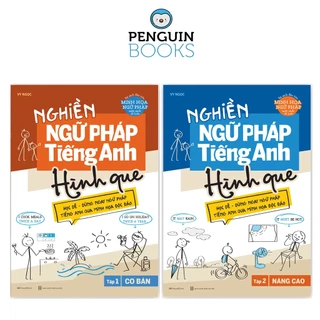 Sách Megabook - Nghiền ngữ pháp Tiếng Anh hình que