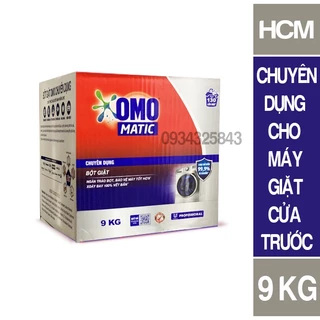 Bột giặt Omo Matic 9kg - chuyên dụng máy giặt cửa trước