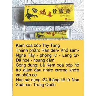 combo 10 Tuýp cao xoa bóp Tây Tạng hỗ trợ xoa bóp xương khớp giảm đau loại Chữ đỏ bôi nóng hơn