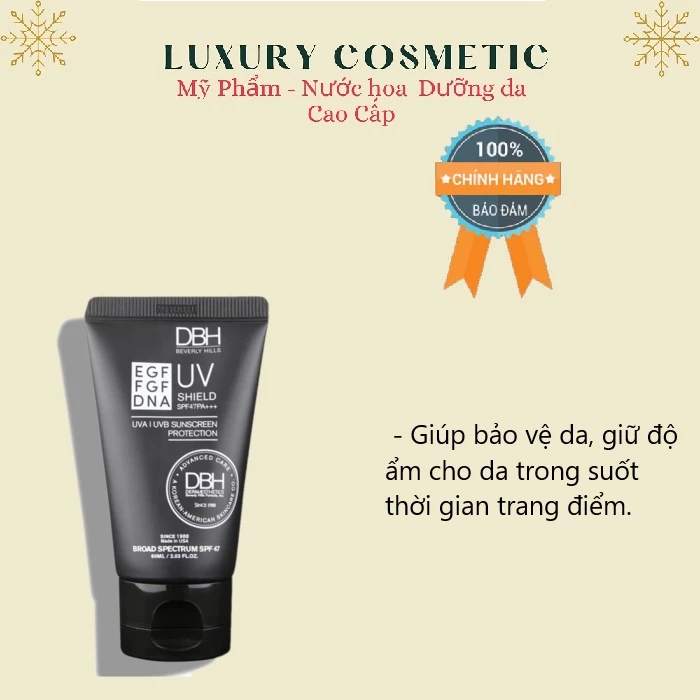 Kem Chống Nắng DBH EGF UV Shield SPF47+ PA+++ ( Loại Mới )