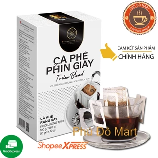 Cà Phê Phin Giấy Trung Nguyên Legend Fusion Blend - Hộp 10 Túi lọc