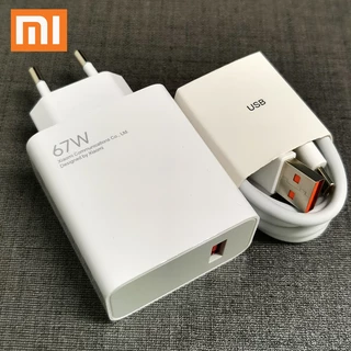 Củ Sạc Nhanh Xiaomi mi 12 67W Cho mi 11 11T 12S Ultra Lite 11i Poco F2 F4 X4 Redmi Note10 11 Pro