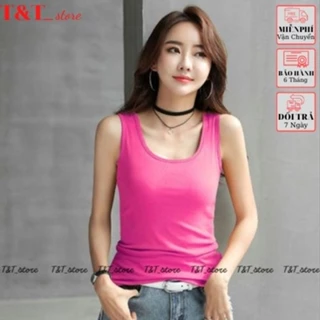 Áo Thun  3 lỗ nữ , Áo Thun Sát Nách Nữ Chất Cotton Thấm Hút Mồ Hôi Tốt - T&T_store08