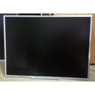 Bảng đen viết phấn 40 x 60cm viền nhôm - Có kẻ sọc ngang 5cm