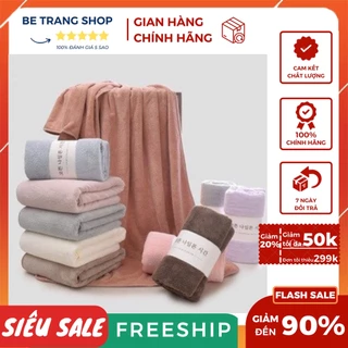 Khăn Tắm Lông Cừu Xuất Hàn Bông Dày Siêu Mịn 70x140cm