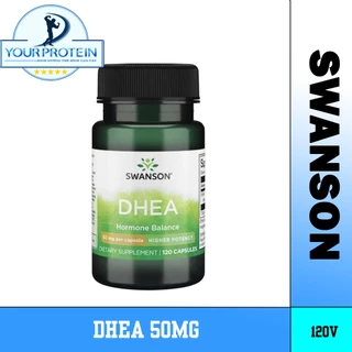 Swanson  Viên Uống DHEA - Tăng Sinh Lý Nam Cân Bằng Nội Tiết Tố 50mg