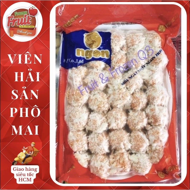 Viên hải sản phô mai mayo NSG siêu ngon (Fruit & Frozen Q3)