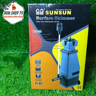 Máy lọc váng SunSun Surface Skimmer JY02 lọc nước hồ cá, Máy lọc nước bể cá SunSun JY02 lọc váng hồ cá hồ thủy sinh