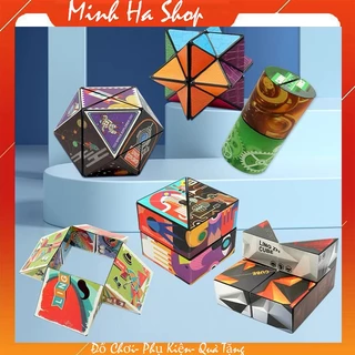 Rubik 3D Khám Phá Vũ Trụ Du Hành Không Gian - Rubik 3D Magic Biến Thể Cao Cấp