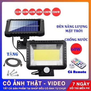 Đèn cảm ứng hồng ngoại Đèn năng lượng mặt trời 100LED  led siêu sáng chống nước loại 1 3 chế độ