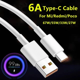 Dây Cáp Sạc Nhanh Type c 67W 55W 33W Phù Hợp Cho Xiaomi 6A Xiaomi 10Pro