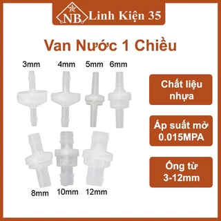 Van nước đa kích thước một chiều chống mất nước cho máy bơm