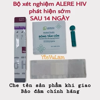 [CÓ HỎA TỐC, CHE TÊN SẢN PHẨM]Bộ xét nghiệm HIV phát hiện sớm 14 ngày kết quả chính xác hơn 95% hãng ALERE