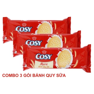 Combo 3 gói Bánh quy sữa Cosy Marie Kinh Đô gói 136g