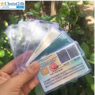 Combo 10 Túi đựng thẻ căn cước công dân, bằng lái xe, ATM, Card visit, CMND, túi đựng thẻ căn cước Sunha CT9139